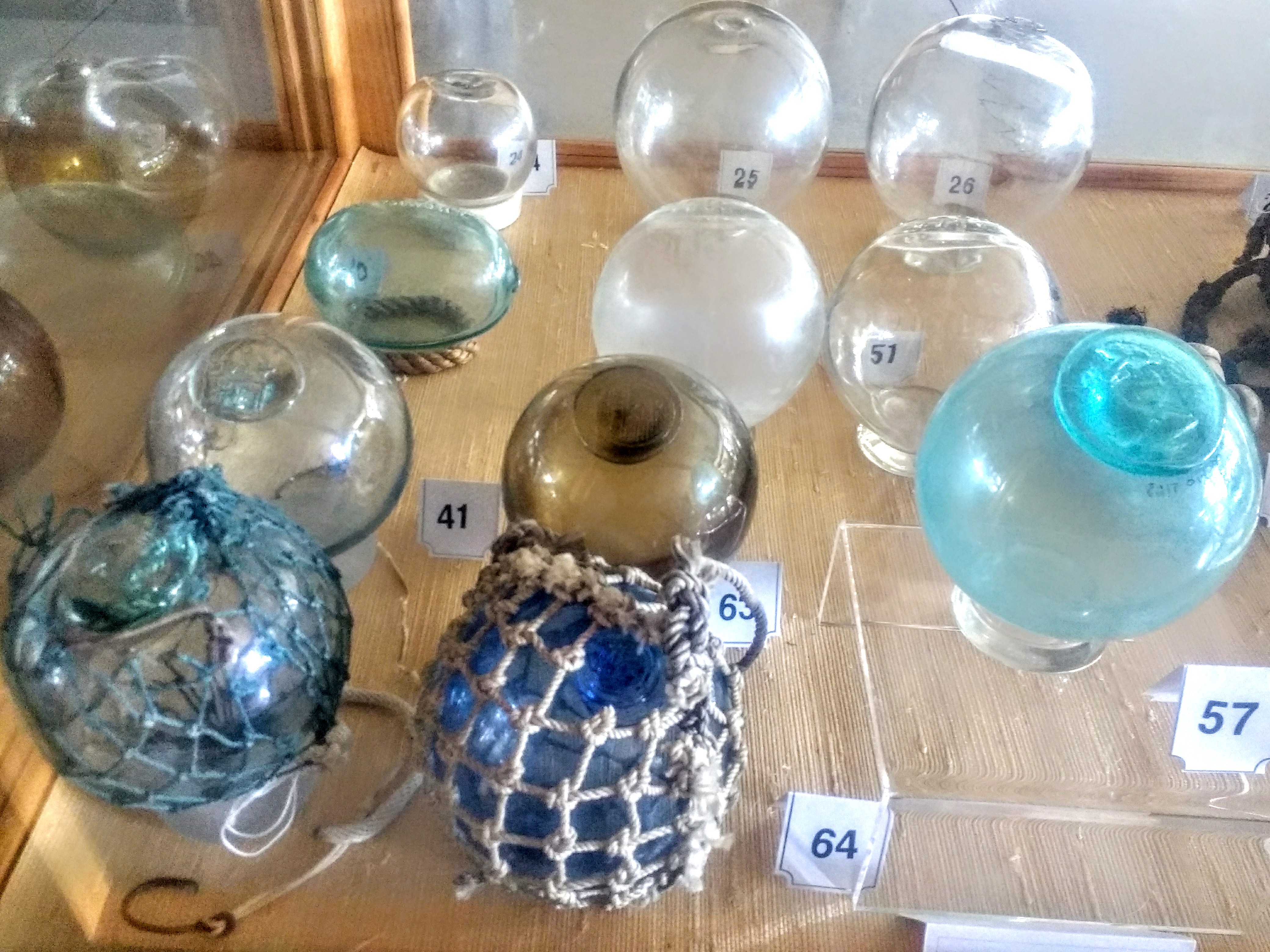American Made Glass Fishing Floats – North Lincoln County Historical Museum