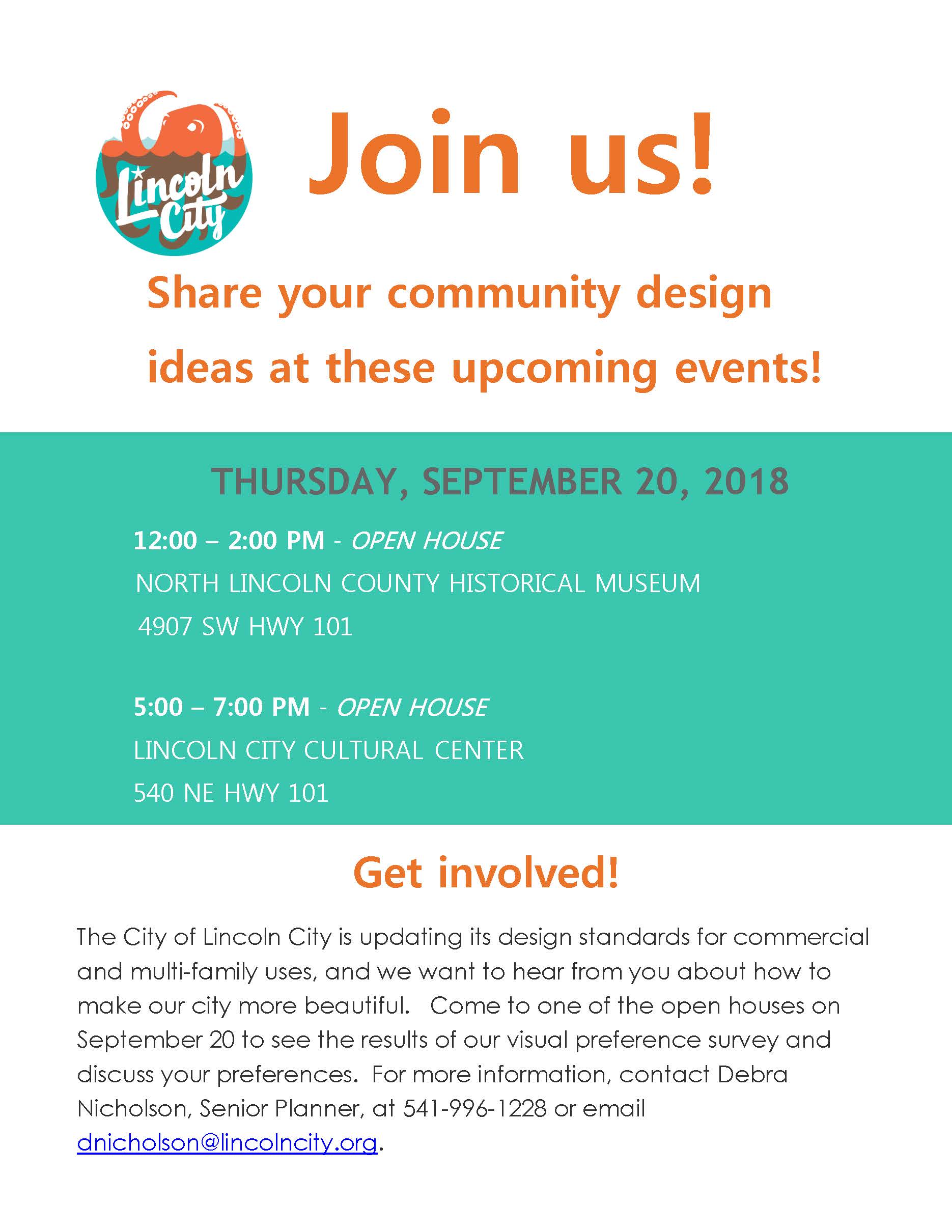 Design Day Open House at the Museum! – North Lincoln County Historical ...