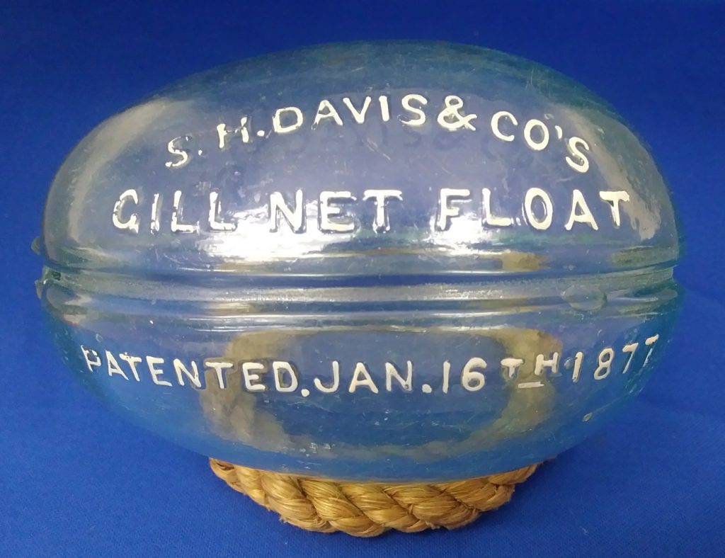 Japanese Glass Fishing Float Original Net Alaska